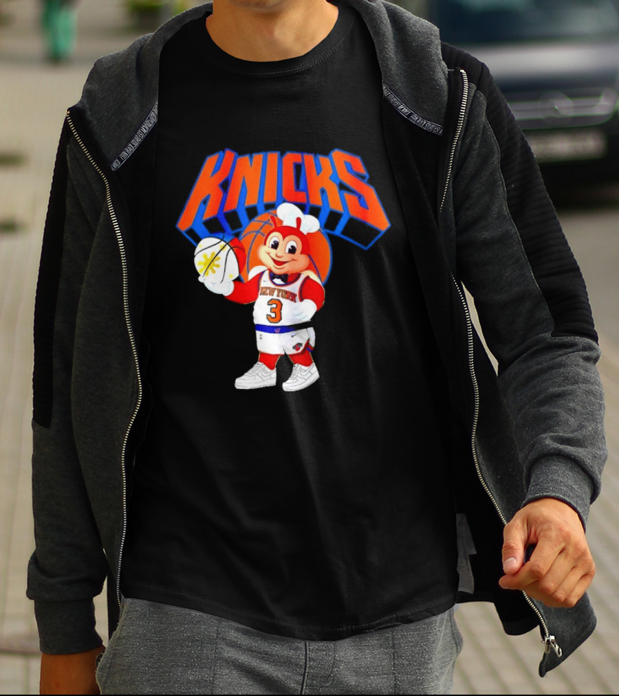 Jollibee New York Knicks Collaboration Jersey 3 T-Shirt