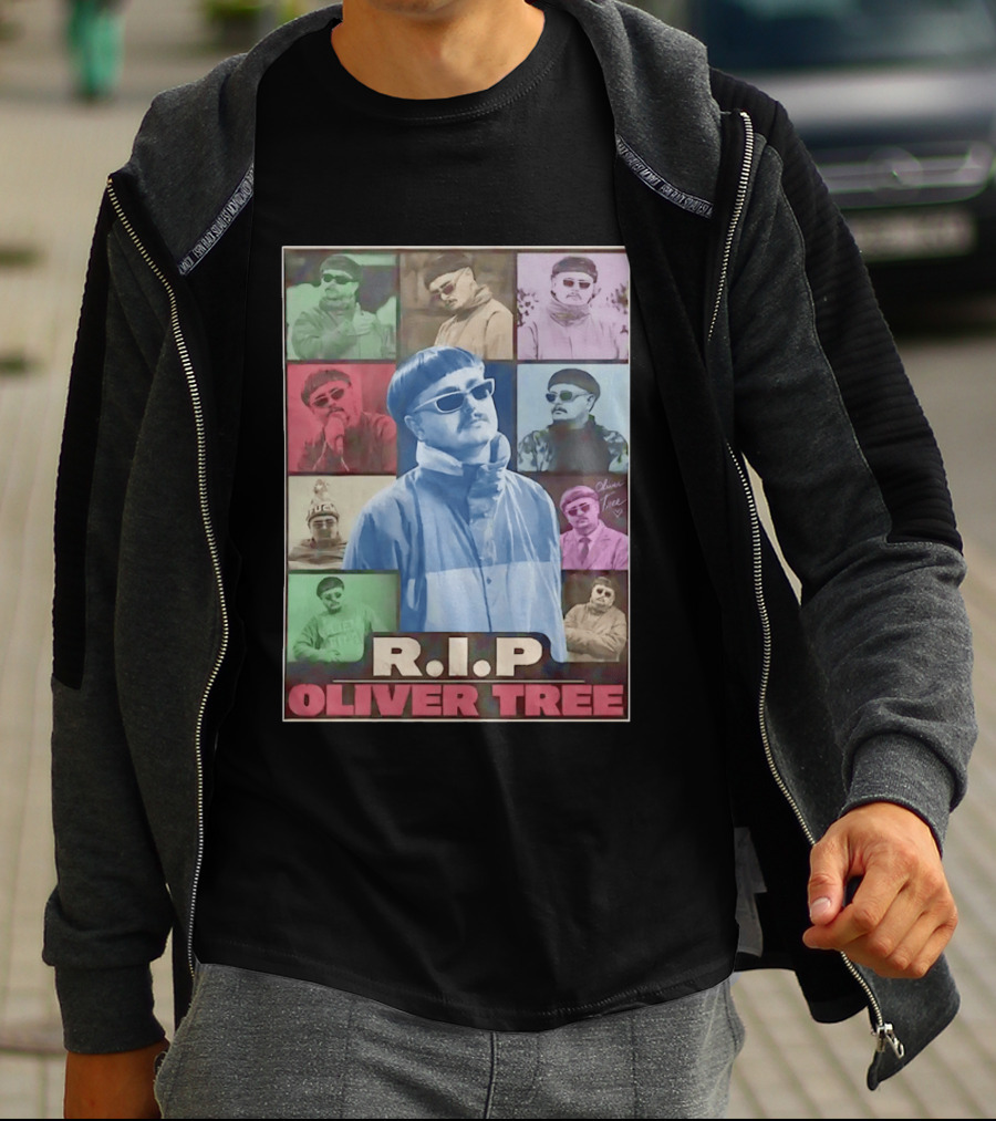 RIP Oliver Tree The Era Tour Collage T-Shirt