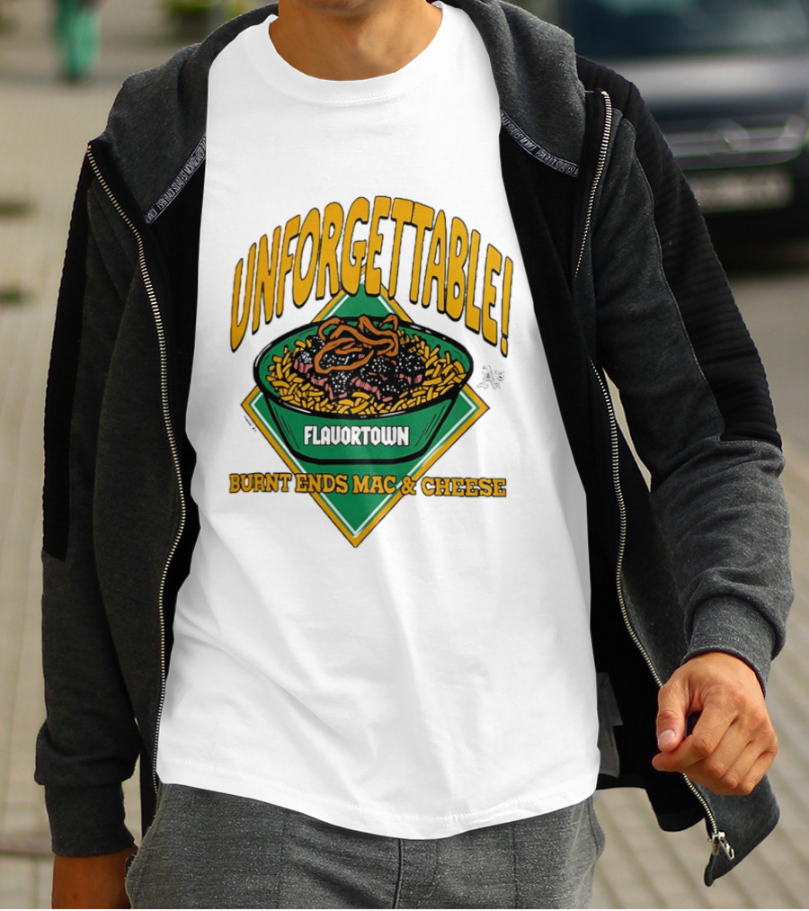 Unforgettable Flavortown Burnt Ends Mac & Cheese T-Shirt