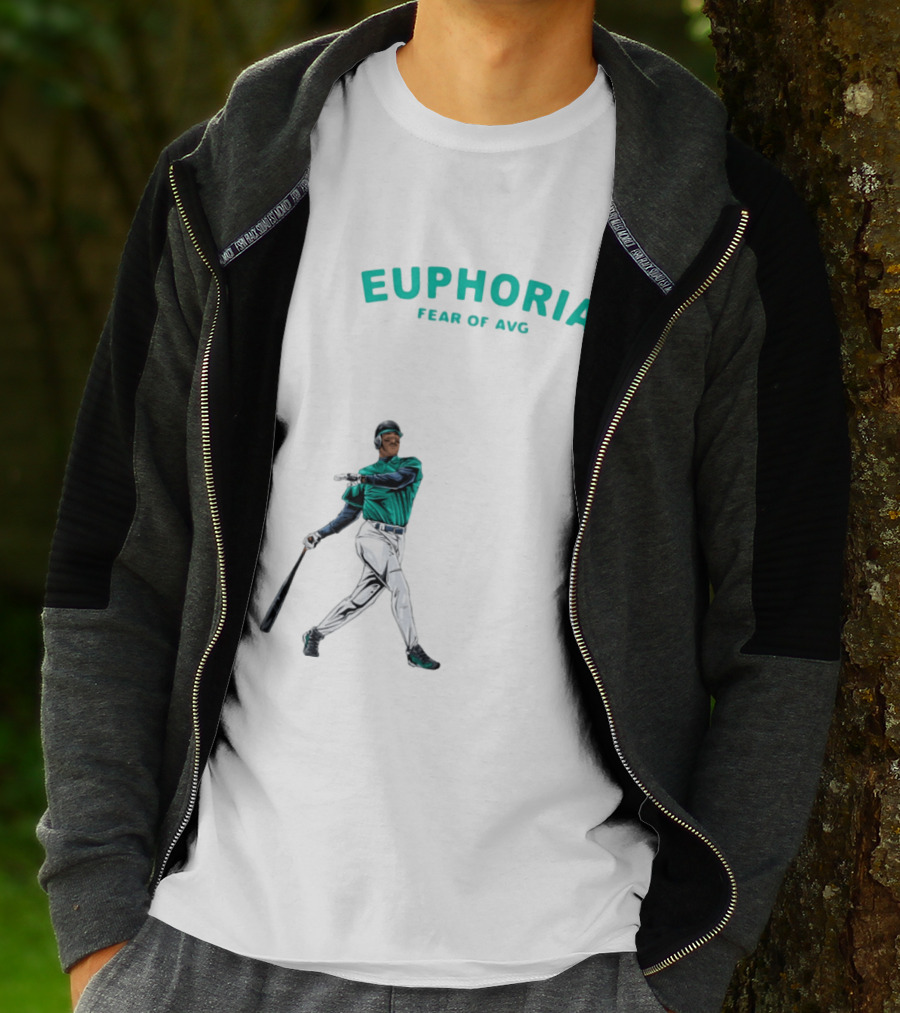 Euphoria Fear Of AVG Baseball Player Iconic Swing T-Shirt