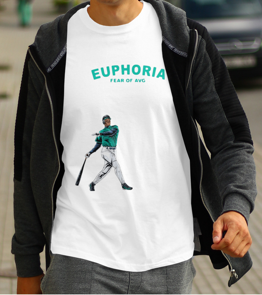 Euphoria Fear Of AVG Baseball Player Iconic Swing T-Shirt
