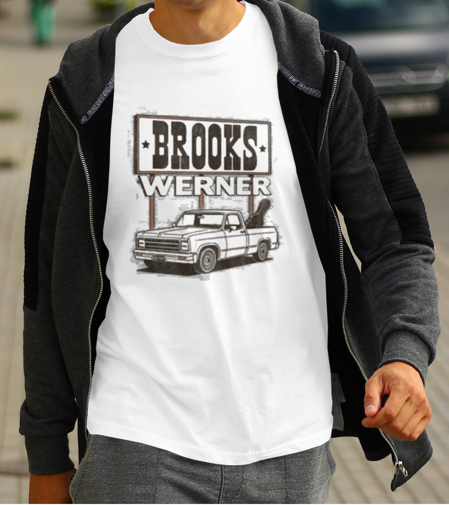 Brooks Werner Vintage Truck Billboard T-Shirt
