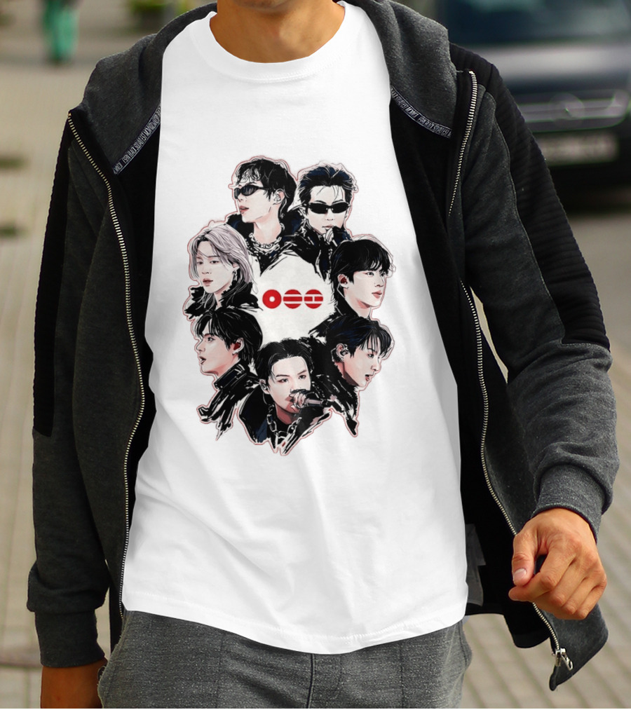 BTS Kpop ARMY Concert Seven Members T-Shirt