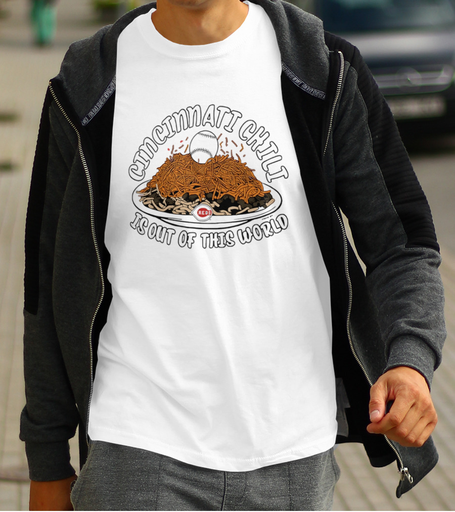 Cincinnati Chili Baseball Out Of This World T-Shirt