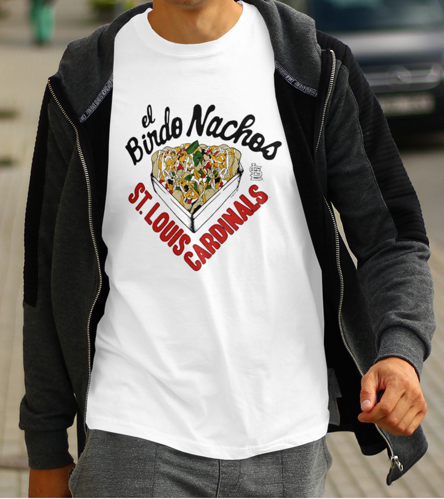 St. Louis Cardinals El Birdo Nachos T-Shirt