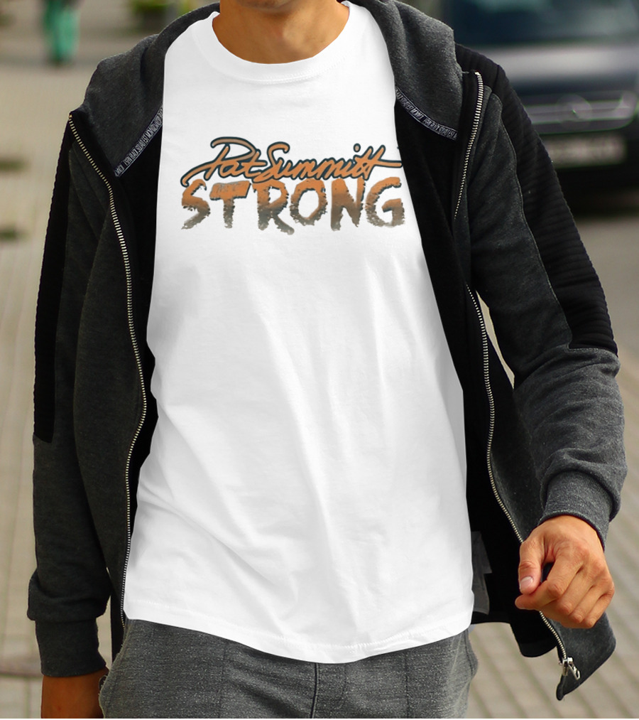 Pat Summitt Strong Tennessee Volunteers Mindset T-Shirt