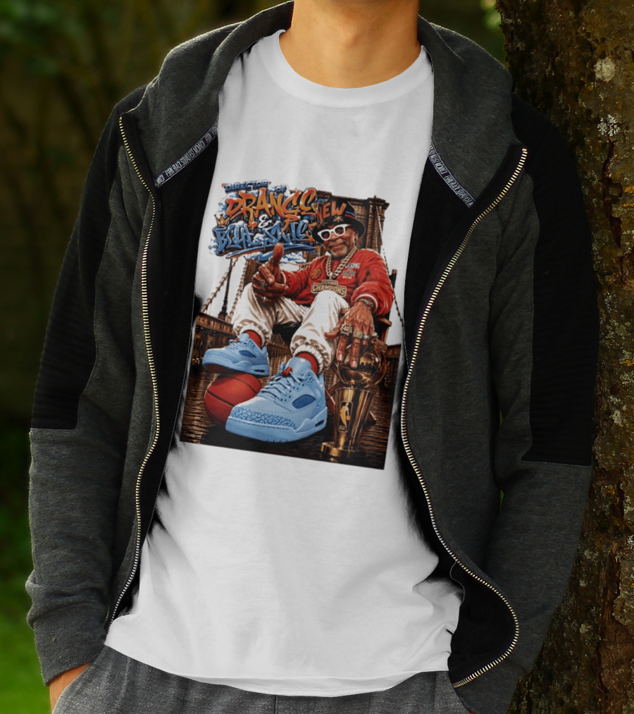 Director Orange And Blue New Champions NBA Basketball T-Shirt