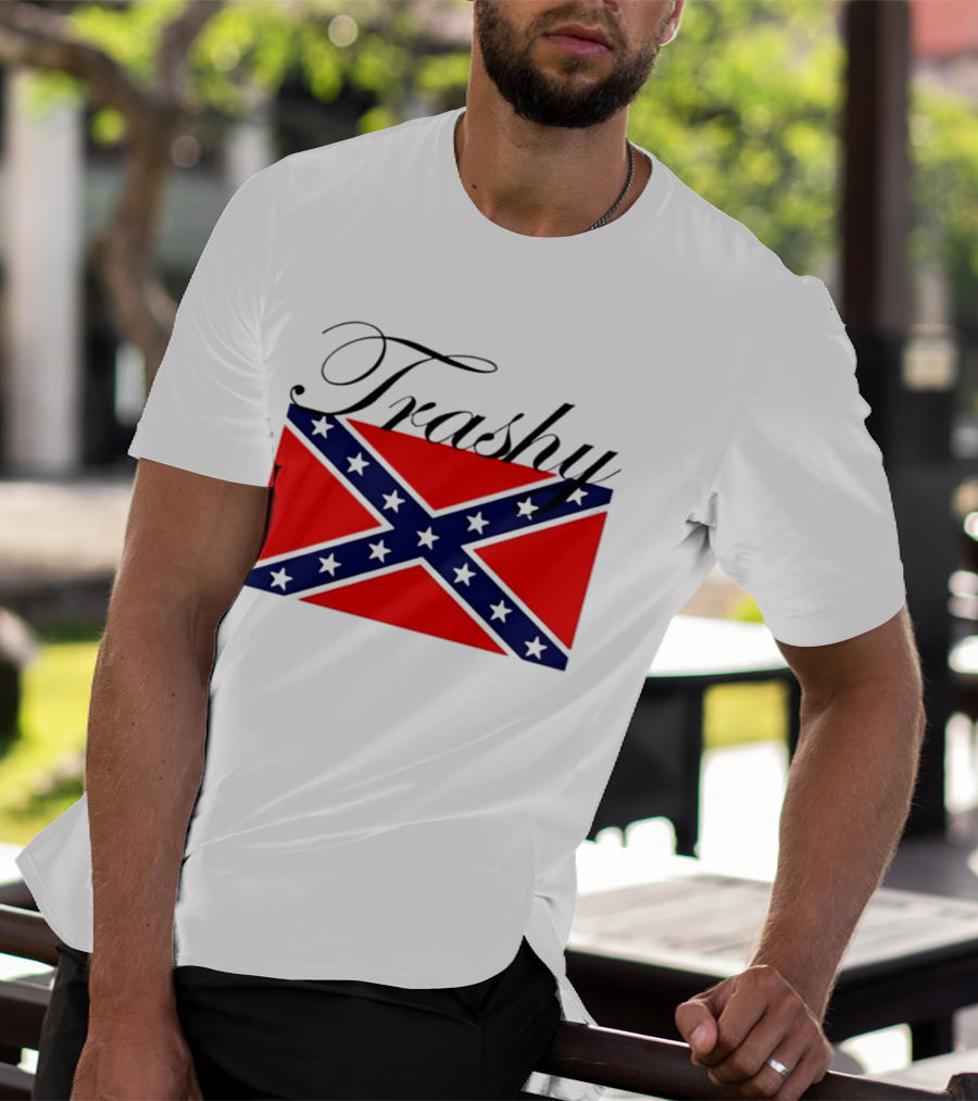 Trashy Confederate Flag Classic T-Shirt