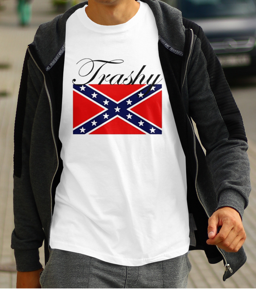 Trashy Confederate Flag Classic T-Shirt