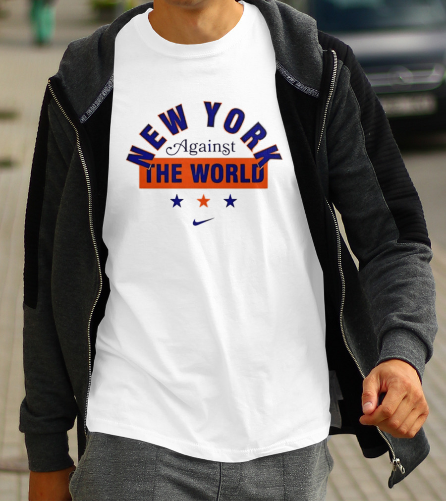 New York Against The World New York Knicks Nike T-Shirt