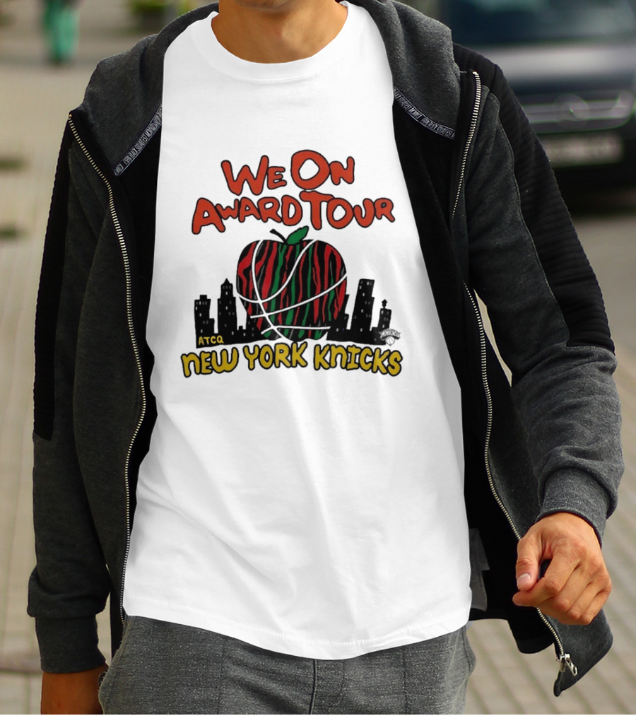 We On Award Tour A Tribe Called Quest New York Knicks T-Shirt