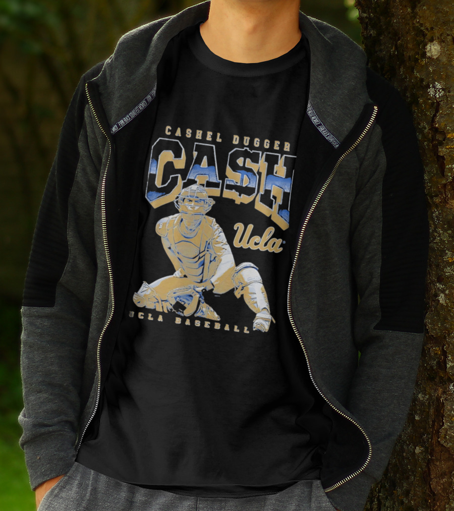 Cashel Dugger UCLA Baseball CASH Bruins Posing T-Shirt