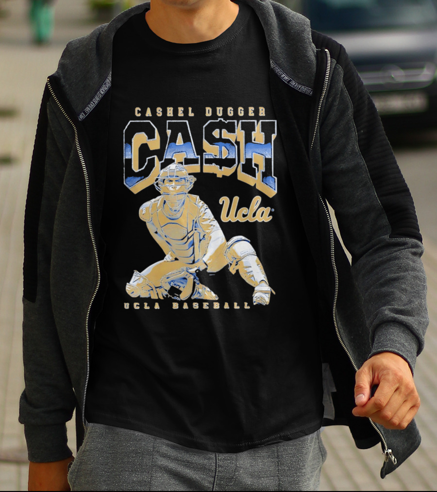 Cashel Dugger UCLA Baseball CASH Bruins Posing T-Shirt