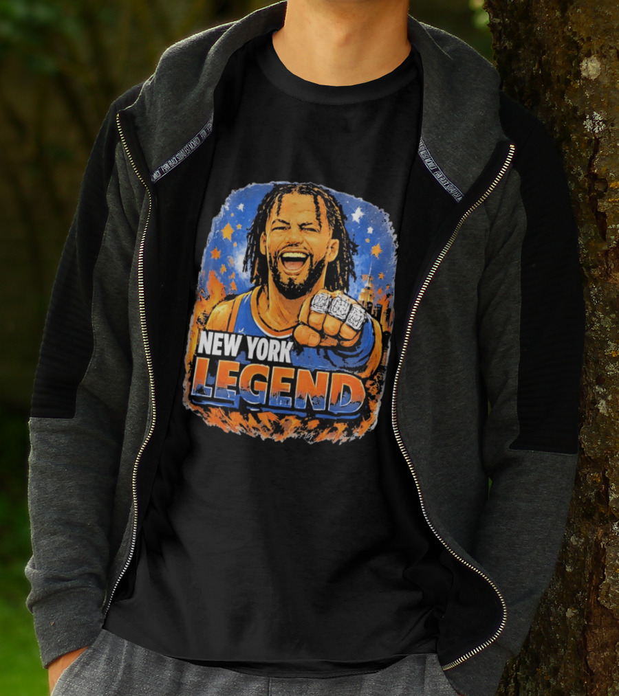 New York Knicks Jalen Brunson Legend Rings T-Shirt