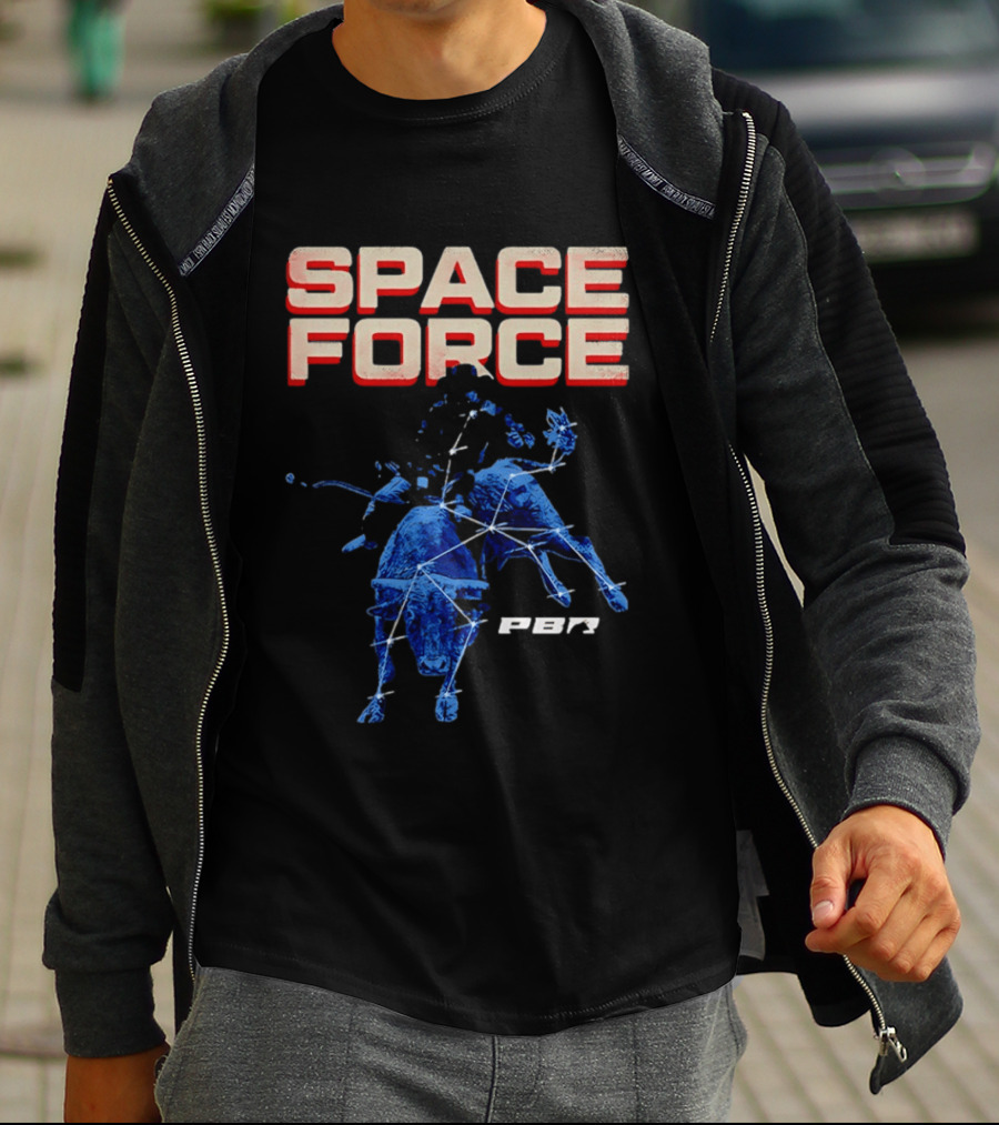 PBR Space Force Bull Rider Online Exclusive T-Shirt