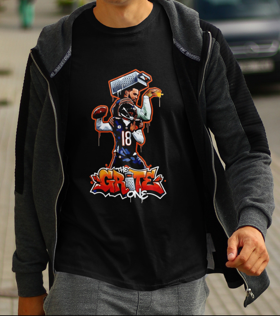 Caleb Williams Chicago Bears The Grite One 18 T-Shirt