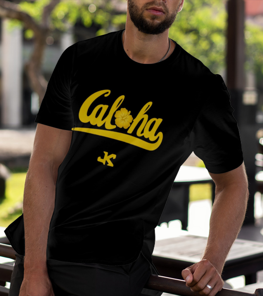 Caloha Jaron Keawe Sagapolutele Island Avenue QB T-Shirt