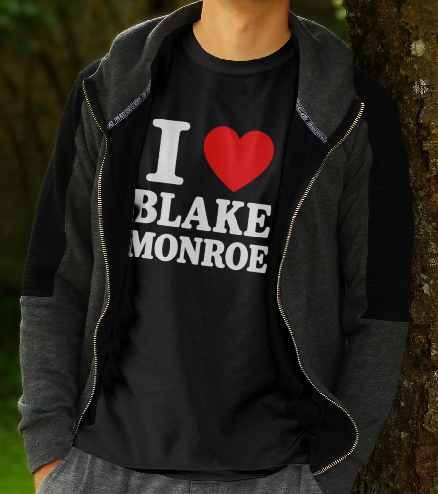 I Love Blake Monroe Heart T-Shirt