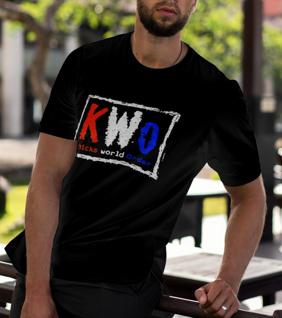 KWO Knicks World Order New York 2026 NBA Champs T-Shirt