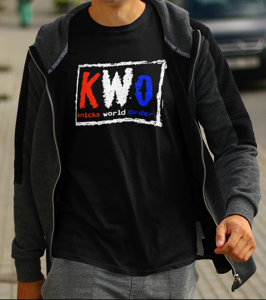 KWO Knicks World Order New York 2026 NBA Champs T-Shirt
