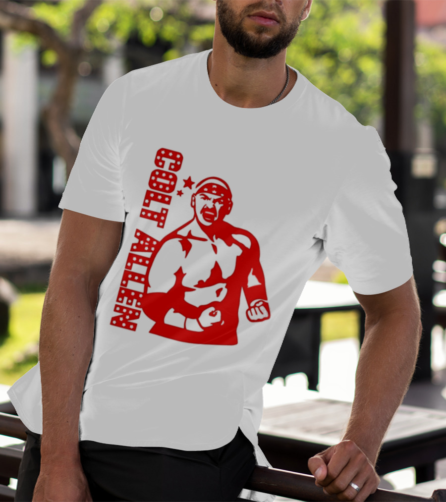 Bald Eagle Colt Allen Red Bold Star Striker T-Shirt