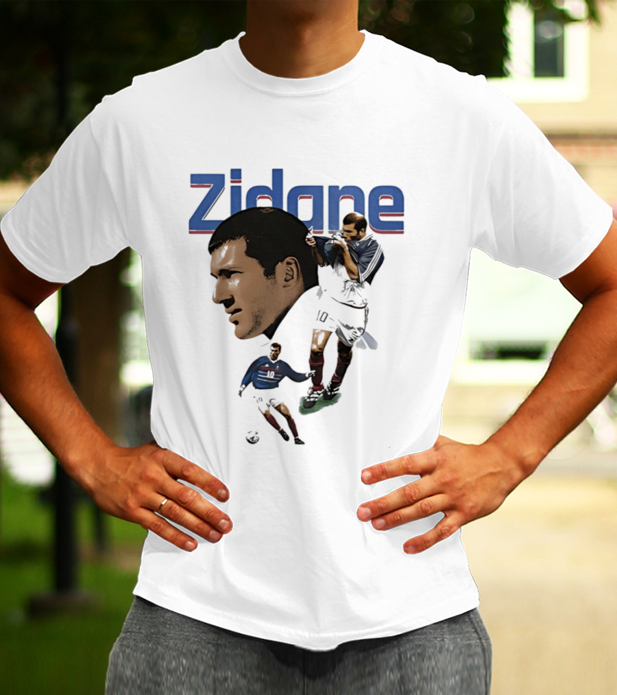 Zidane Calcio Miz Football Legend T-Shirt
