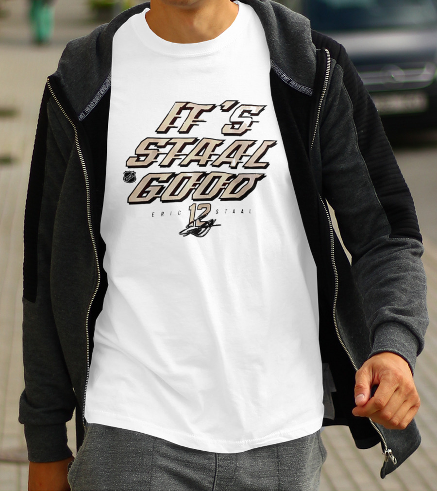 Eric Staal 12 It's Staal Good Carolina Hurricanes NHL T-Shirt