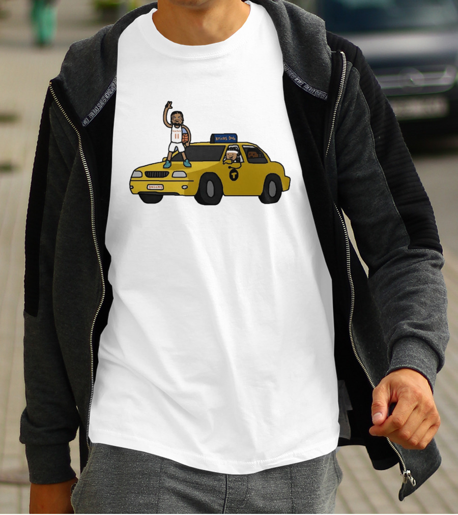 Jalen Brunson New York Knicks Dub Taxi Knicks Dub T-Shirt
