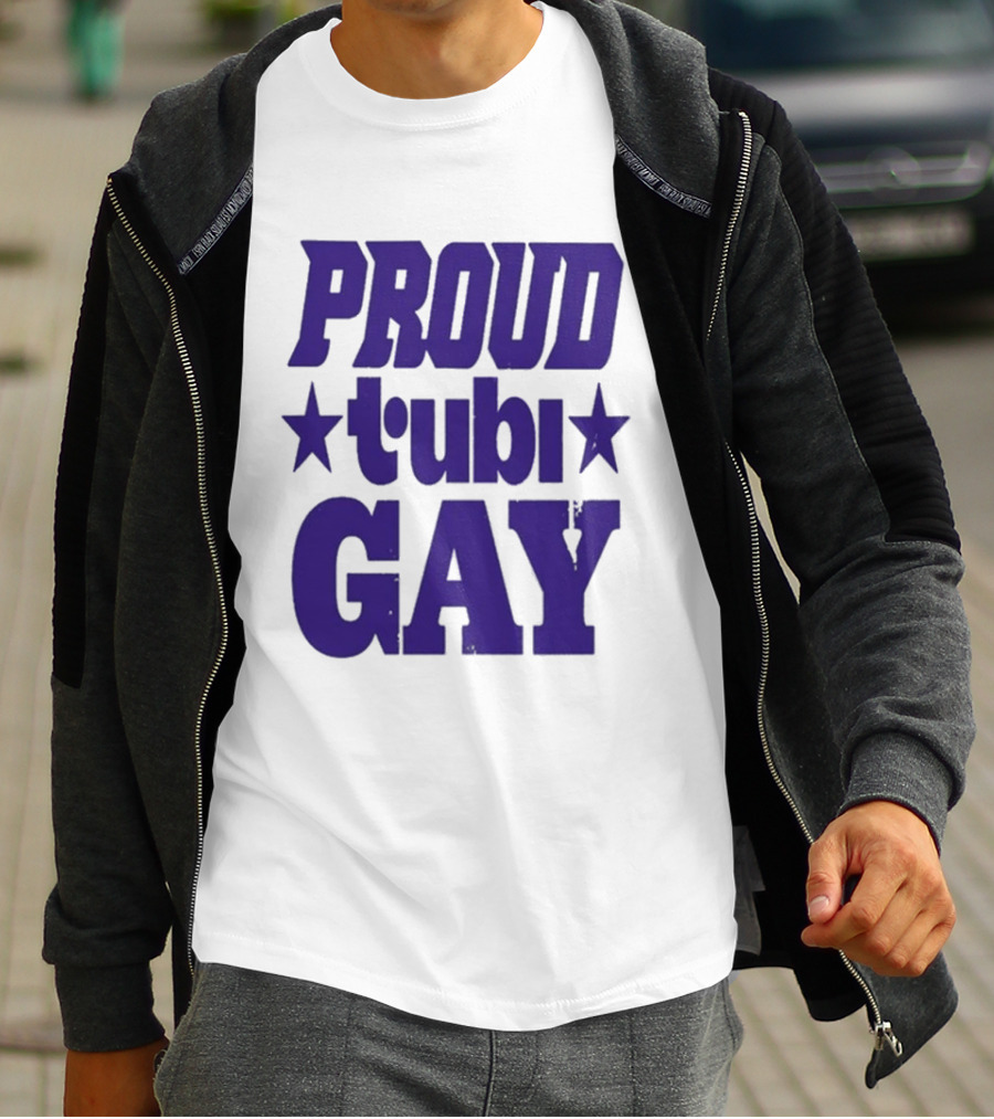 Proud Tubi Gay Stars LGBTQ+ Celebration T-Shirt
