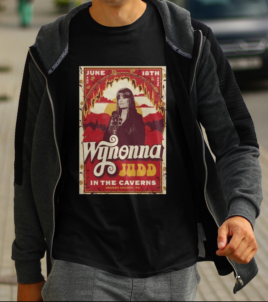 Wynonna Judd June 18 2026 The Caverns Grundy County TN T-Shirt
