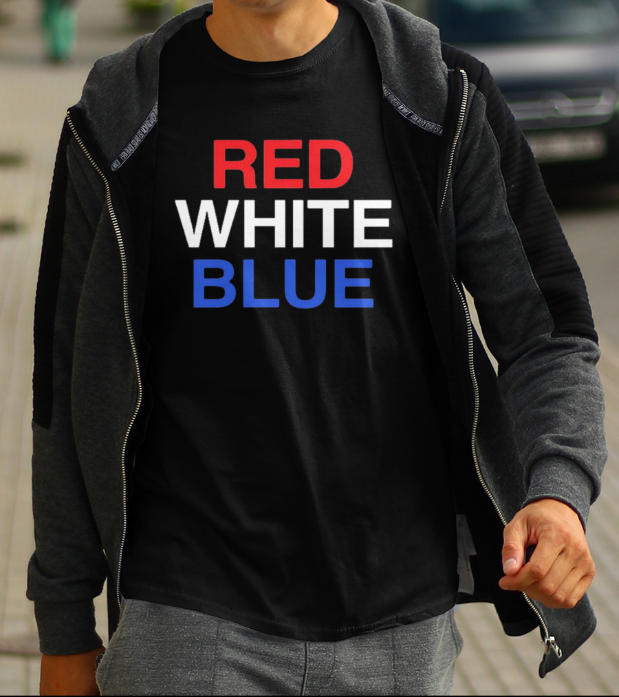 Red White Blue 4th Of July 2026 Celebration T-Shirt