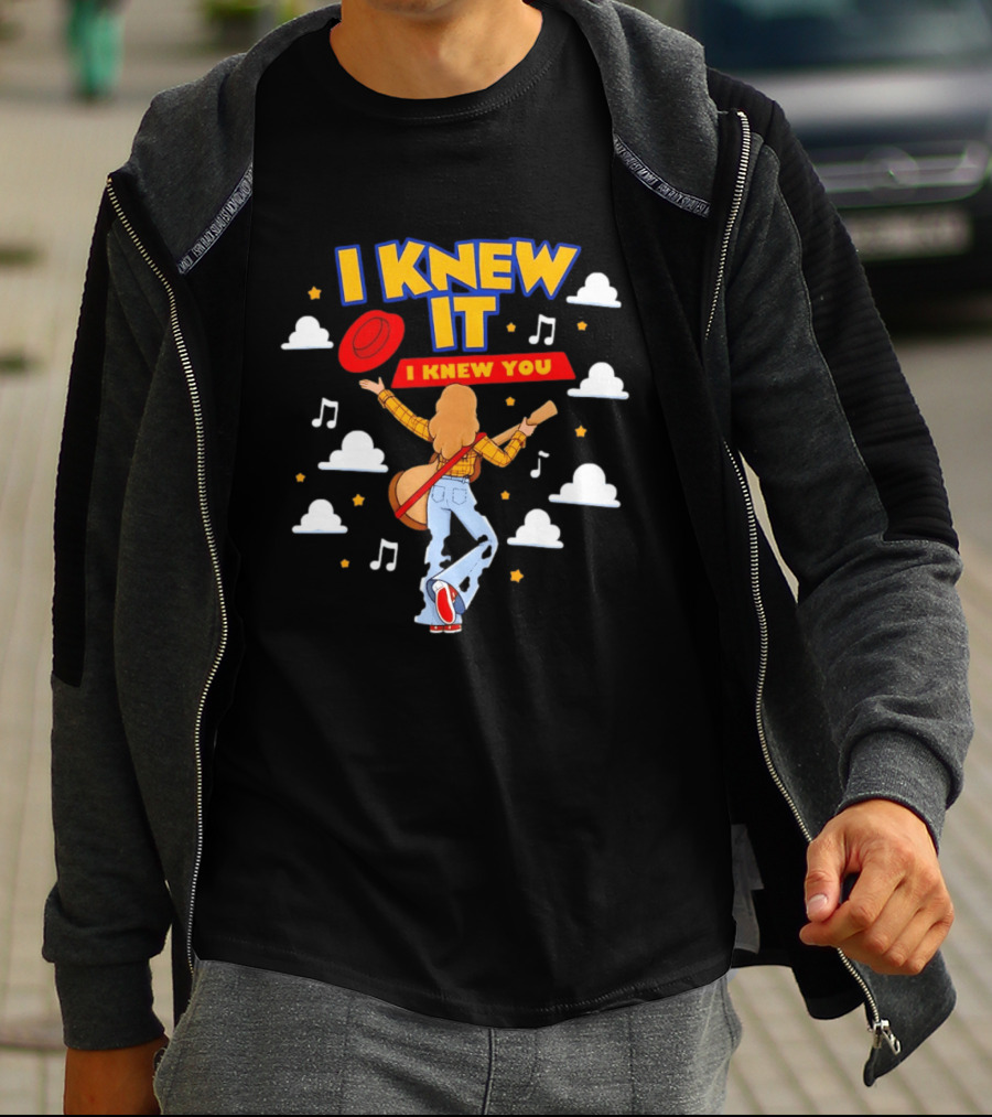 I Knew It I Knew You Toy Story Woody Mashup T-Shirt