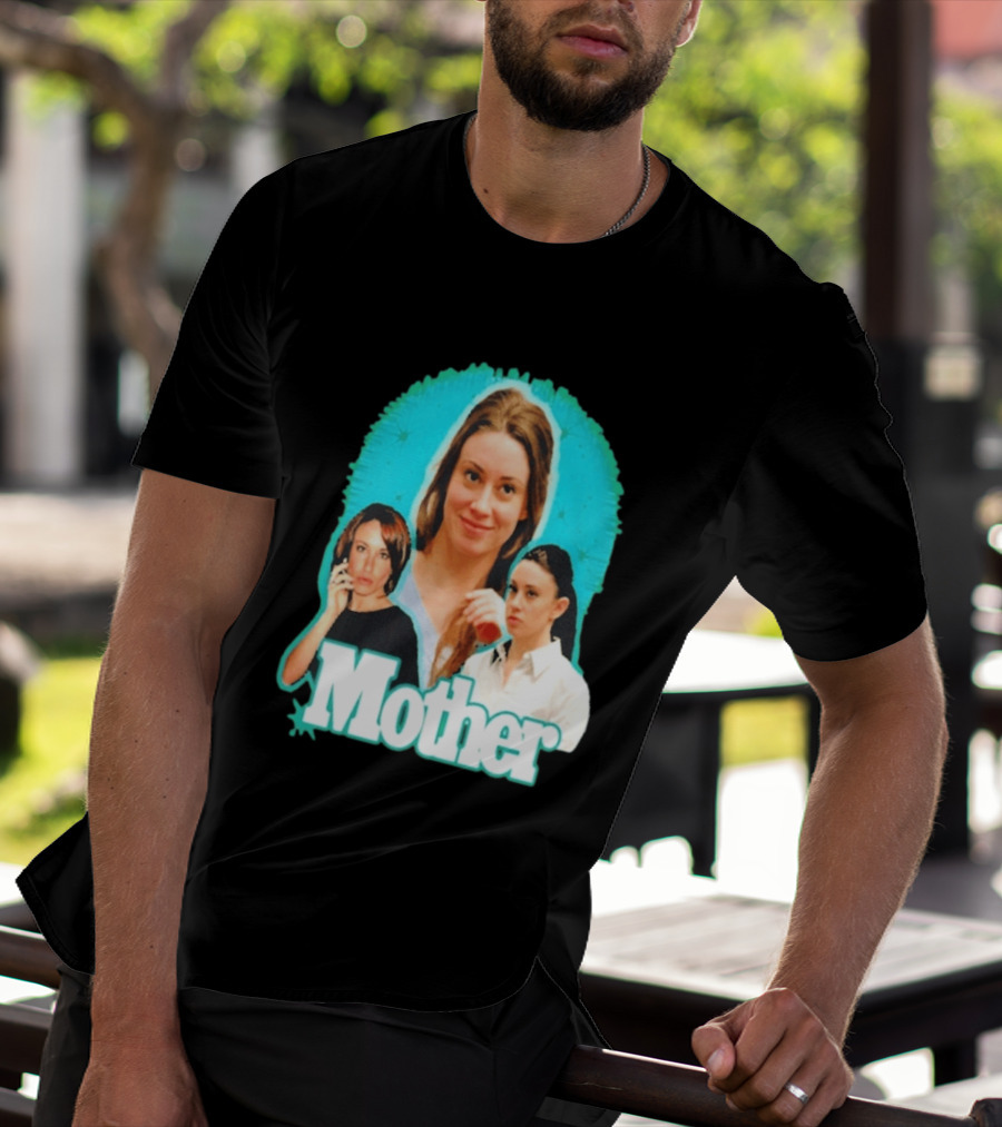 Casey Anthony Mother Colorful Collage T-Shirt