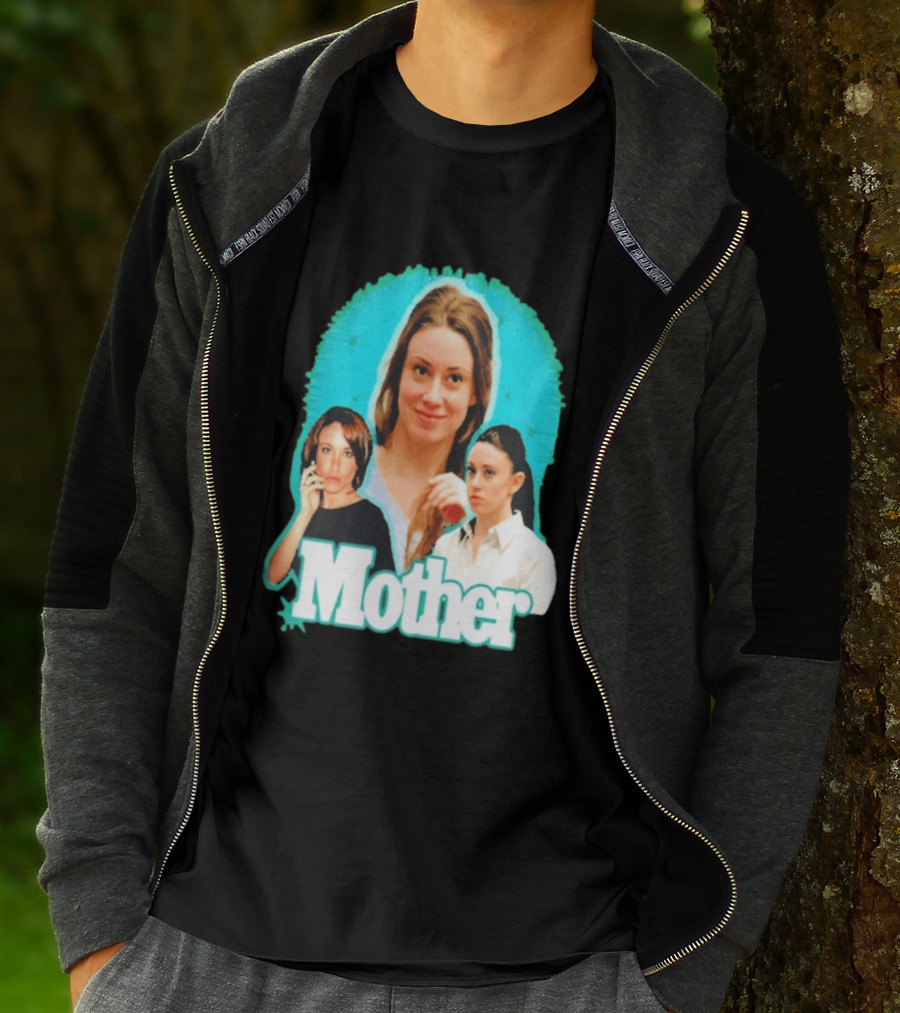 Casey Anthony Mother Colorful Collage T-Shirt