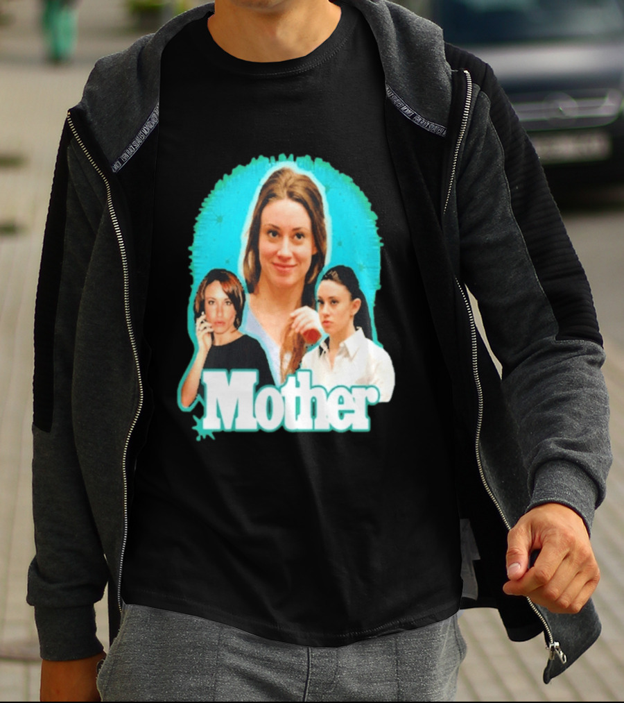 Casey Anthony Mother Colorful Collage T-Shirt