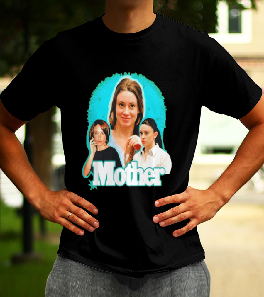 Casey Anthony Mother Colorful Collage T-Shirt