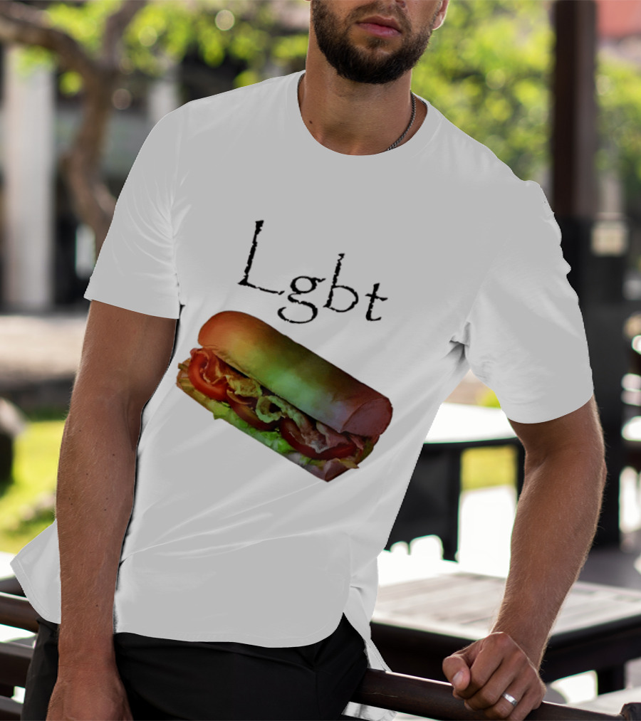LGBT BLT Sandwich Rainbow Sub T-Shirt
