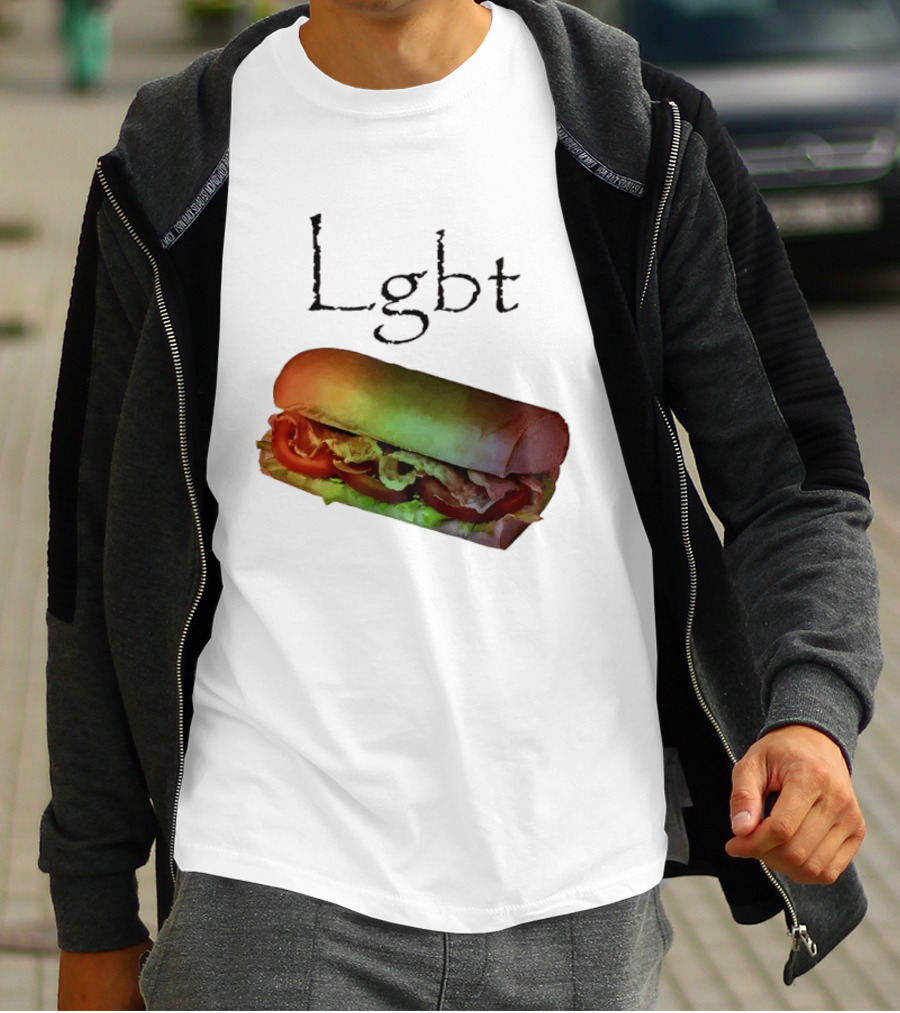LGBT BLT Sandwich Rainbow Sub T-Shirt