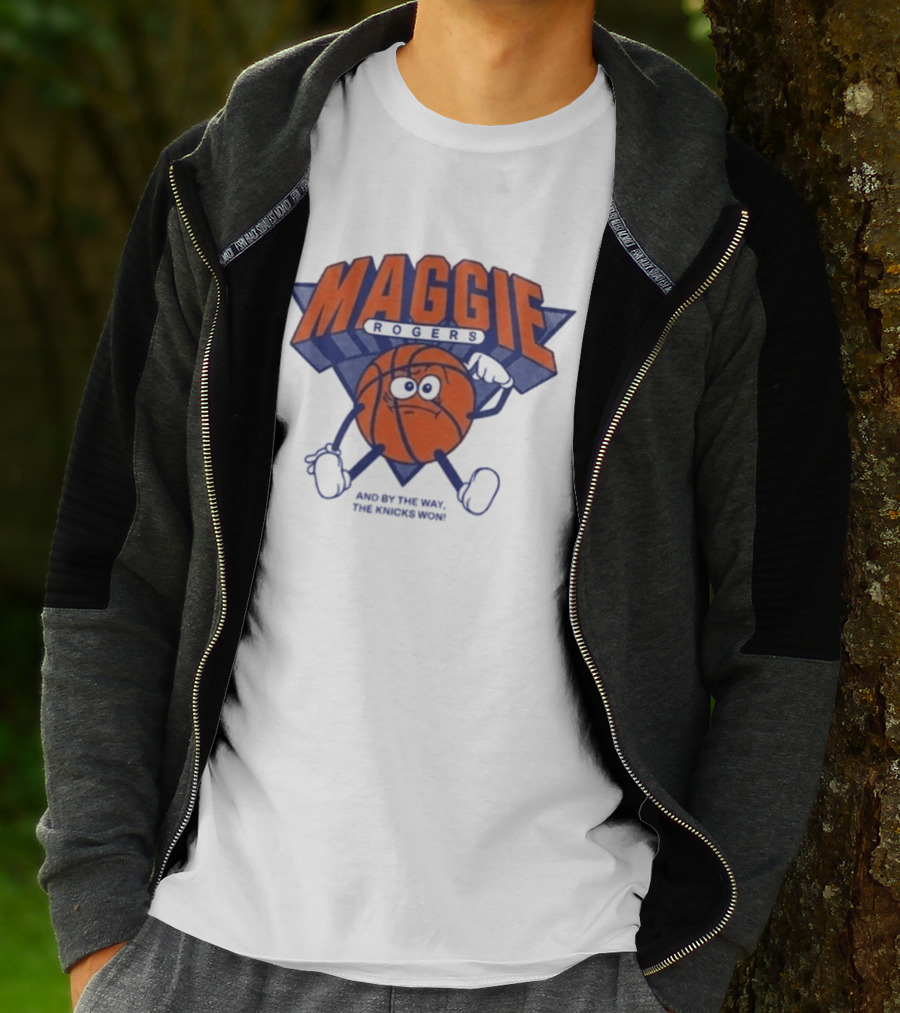 Maggie Rogers New York Knicks Won Basketball T-Shirt