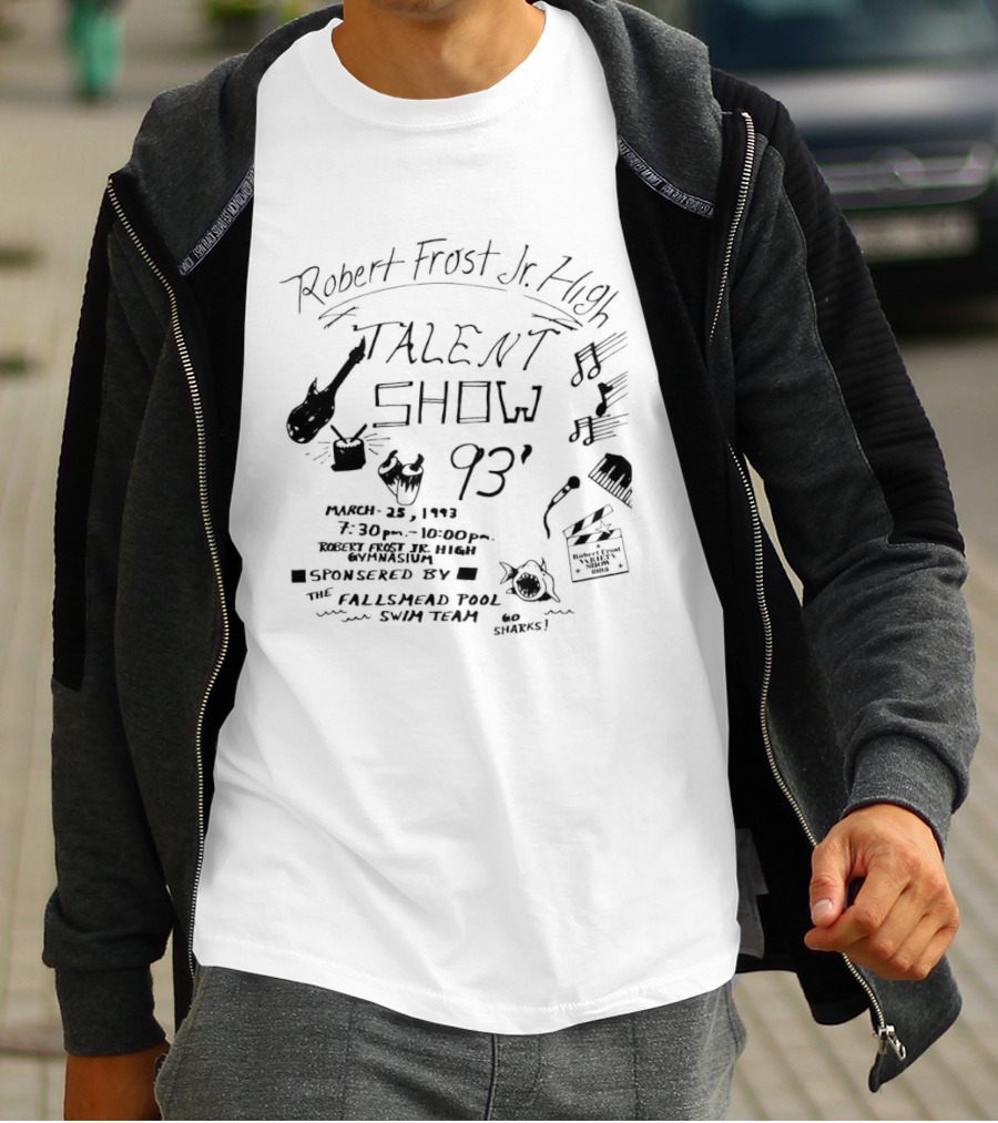 Robert Frost Jr. High Talent Show 1993 Music Performance T-Shirt