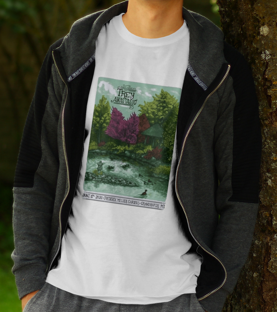 Trey Anastasio June 17 2026 Frederik Meijer Gardens Grand Rapids MI T-Shirt
