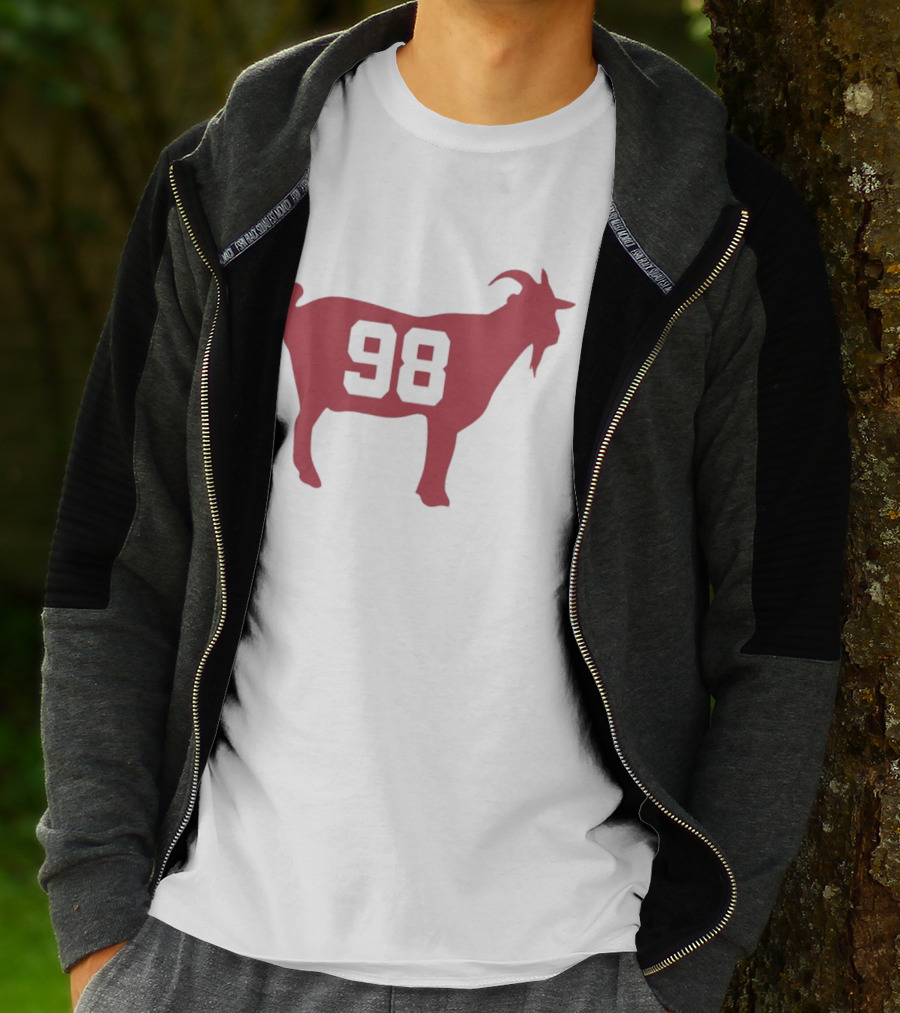 98 Goat Jordy Frahm Nebraska Football T-Shirt
