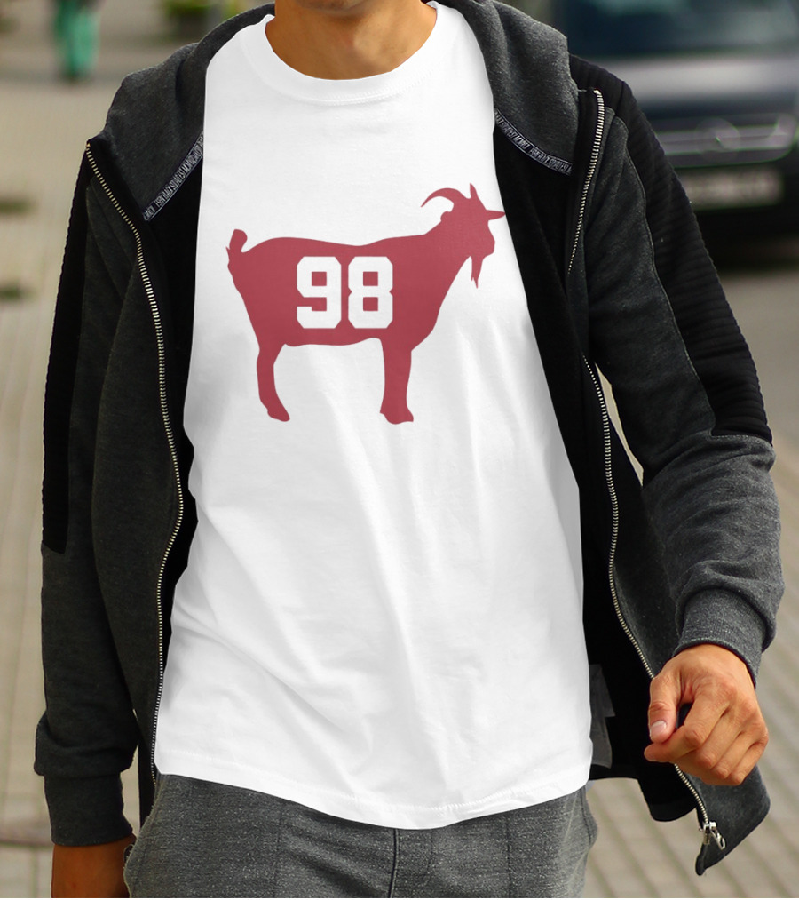 98 Goat Jordy Frahm Nebraska Football T-Shirt