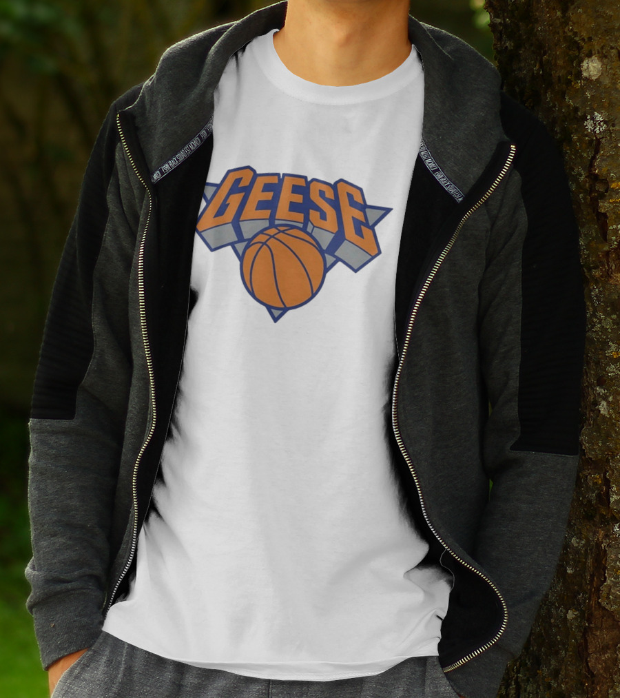 Geese Basketball New York Knicks T-Shirt