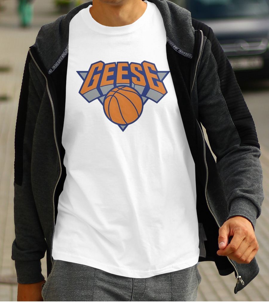 Geese Basketball New York Knicks T-Shirt