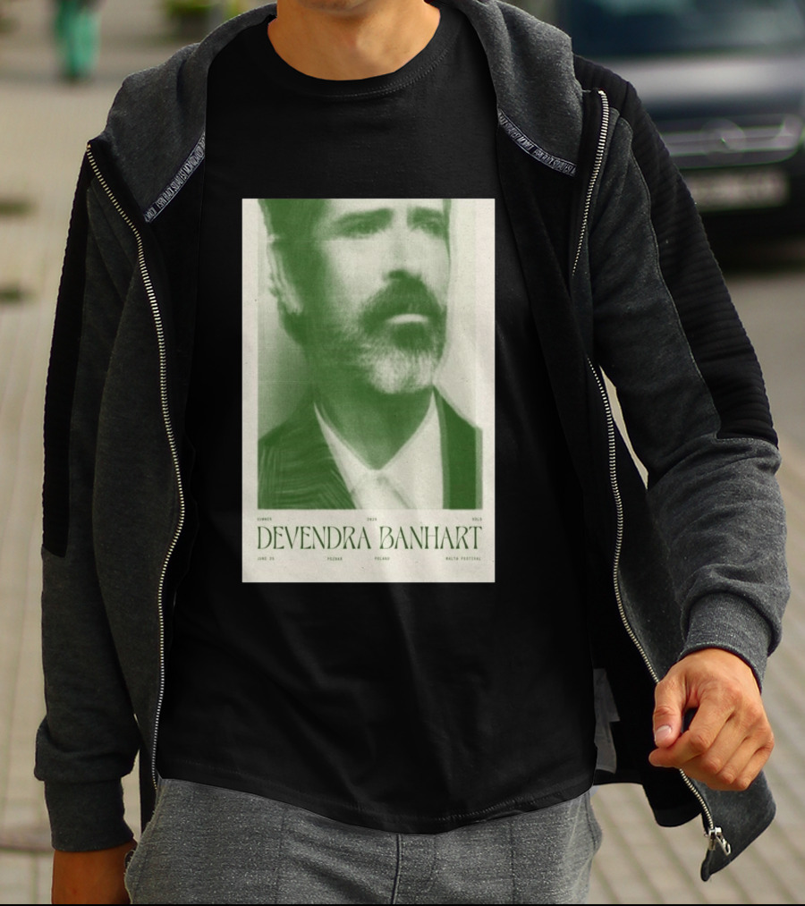 Summer 2026 Devendra Banhart Poznań Poland Malta Festival June 25 T-Shirt