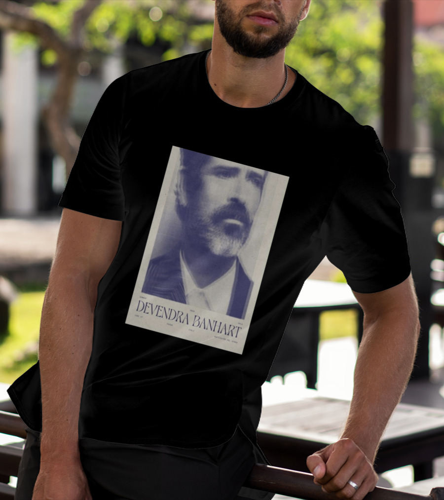 Devendra Banhart Anfiteatro Del Venda Padua Italy June 27 2026 T-Shirt