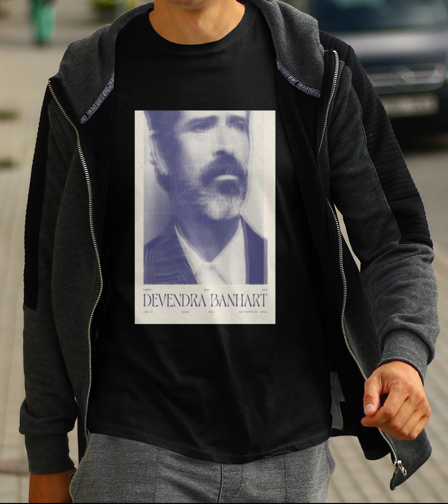 Devendra Banhart Anfiteatro Del Venda Padua Italy June 27 2026 T-Shirt