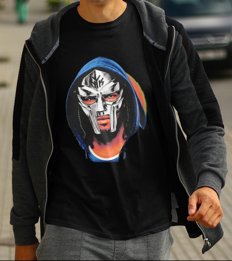 Jalen Brunson MF DOOM NY Knicks Fusion T-Shirt