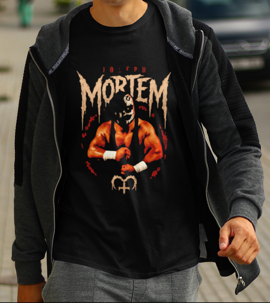 Joseph Mortem Wrestler 10:56 PM Professional Wrestling T-Shirt